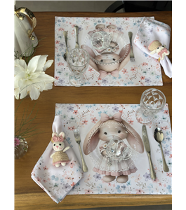 Americano Pscoa jardim
Para decorao de mesa posta 