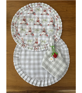 Porta guardanapo Morango croch�